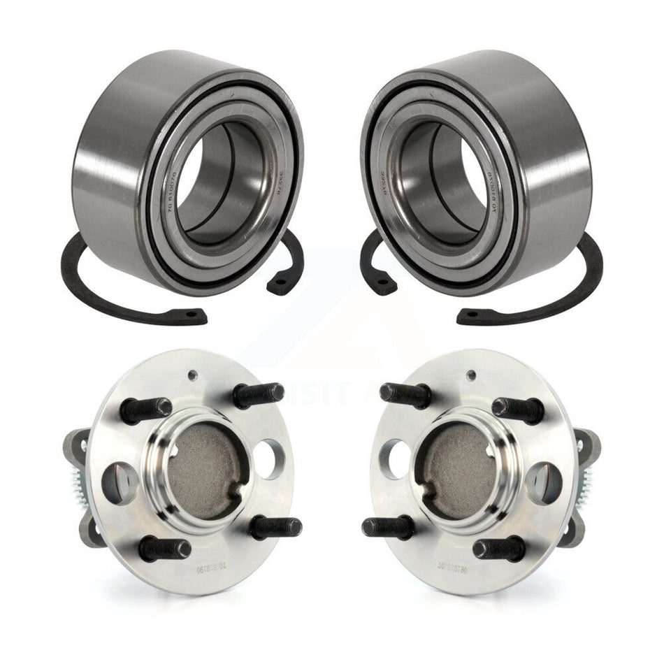 Front Rear Wheel Bearing And Hub Assembly Kit For Hyundai Sonata Kia Optima Magentis 4-Wheel ABS K70-101610
