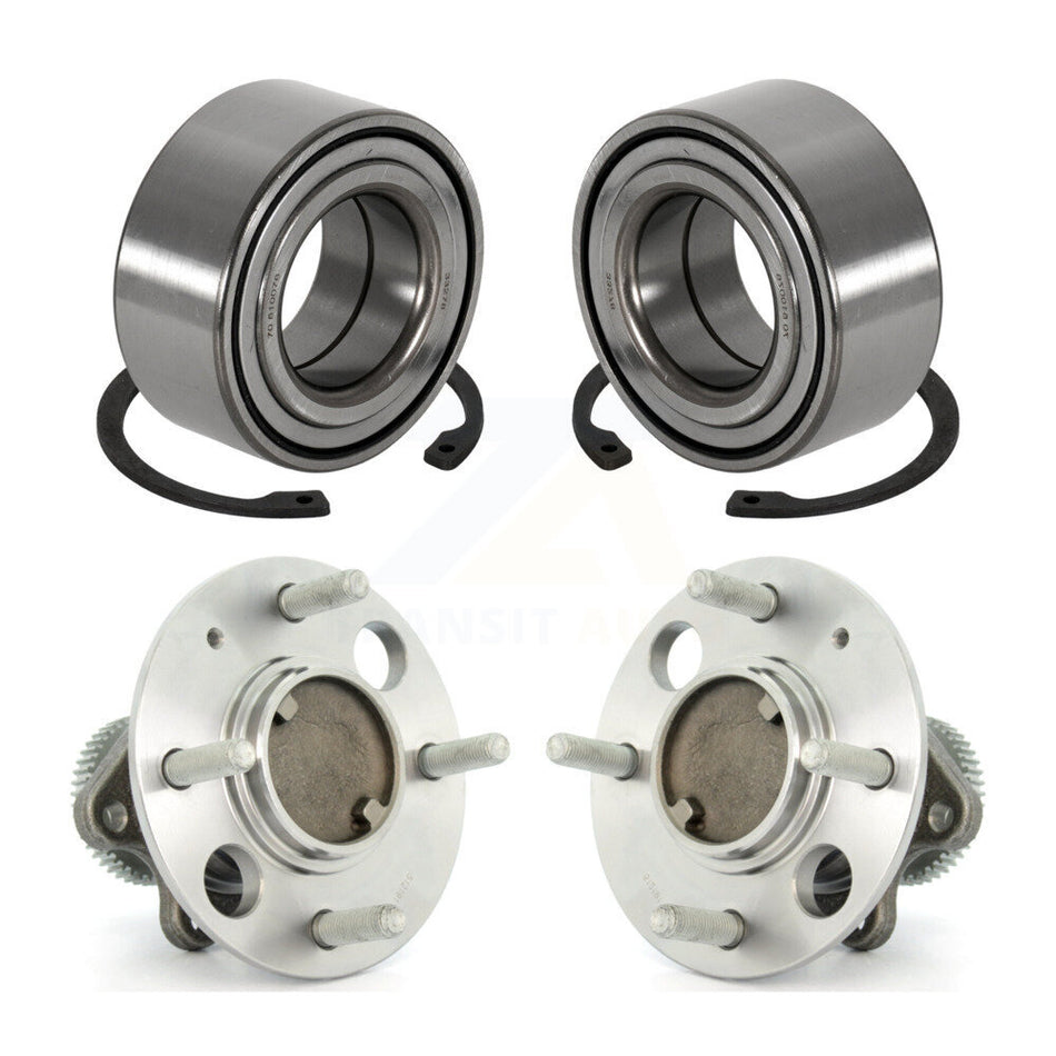 Front Rear Wheel Bearing And Hub Assembly Kit For Hyundai Sonata Kia Optima Magentis Non-ABS K70-101611