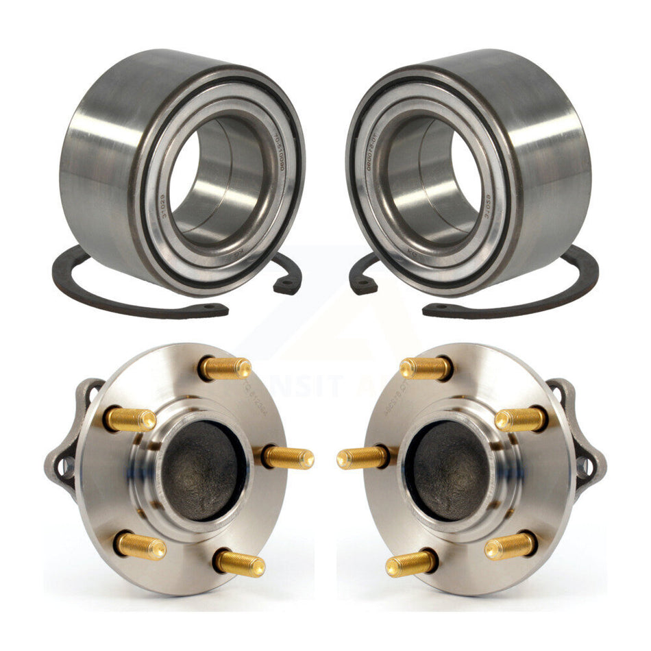 Front Rear Wheel Bearing And Hub Assembly Kit For Mitsubishi Lancer Outlander Sport K70-101640