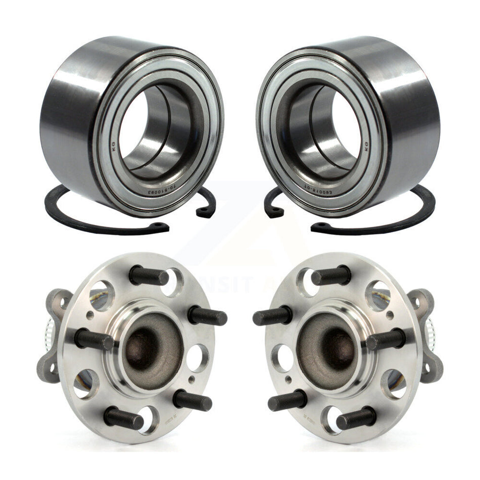 Front Rear Wheel Bearing And Hub Assembly Kit For Hyundai Elantra K70-101646
