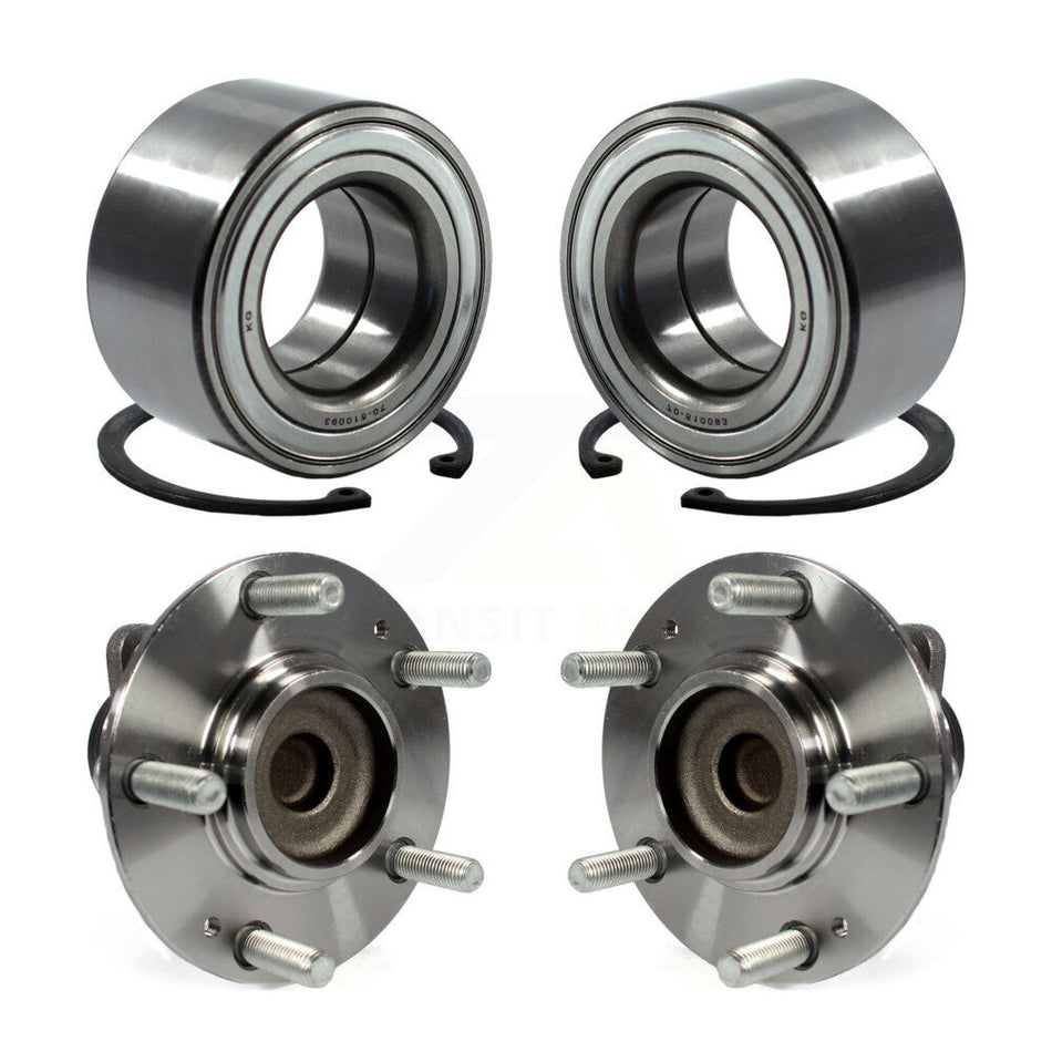 Front Rear Wheel Bearing And Hub Assembly Kit For Kia Soul K70-101648