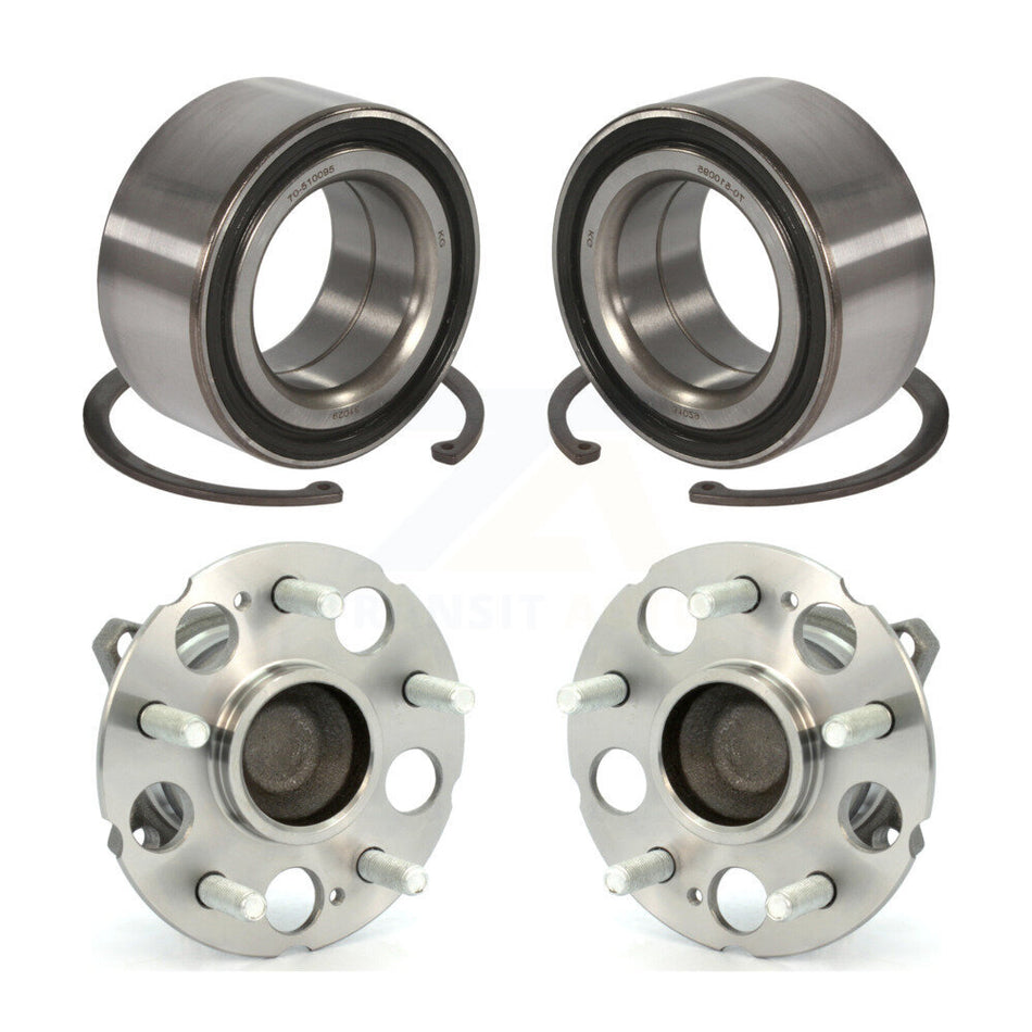 Front Rear Wheel Bearing And Hub Assembly Kit For Honda Crosstour Accord FWD K70-101657