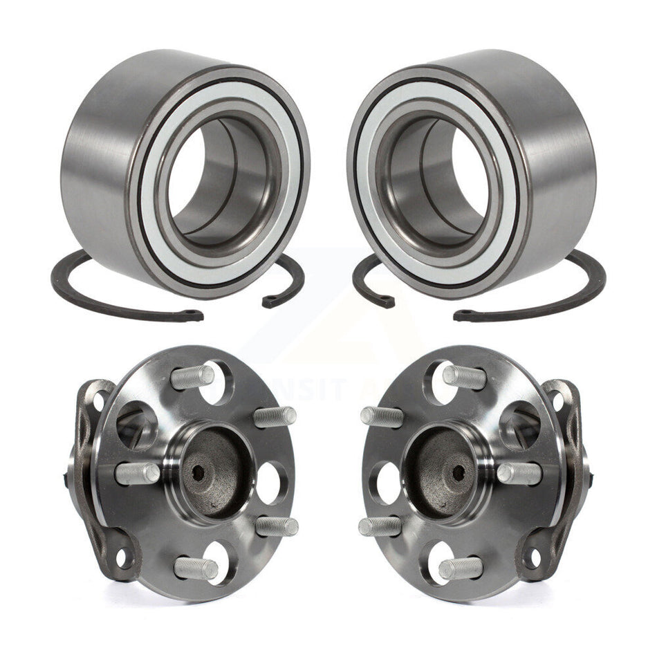 Front Rear Wheel Bearing And Hub Assembly Kit For 2011-2020 Toyota Sienna FWD K70-101664