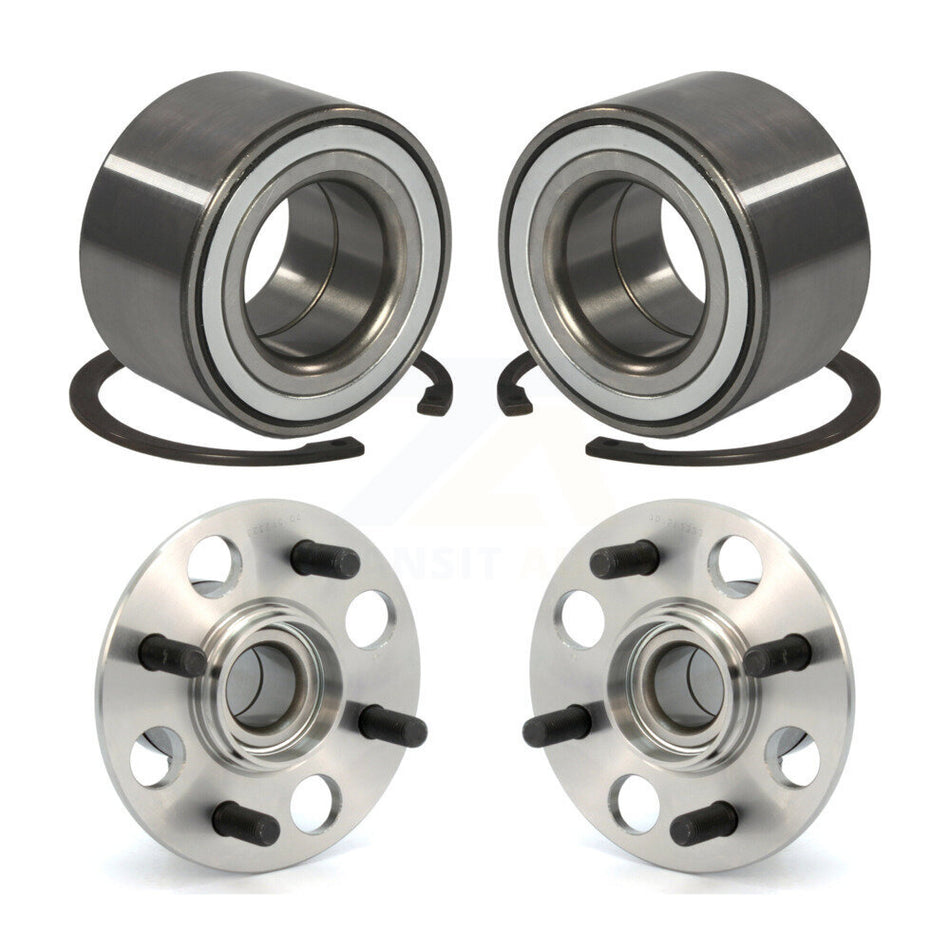 Front Rear Wheel Bearing And Hub Assembly Kit For Honda Fit K70-101671