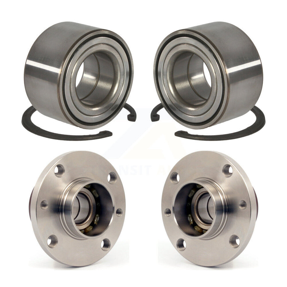 Front Rear Wheel Bearing And Hub Assembly Kit For Fiat 500 K70-101684