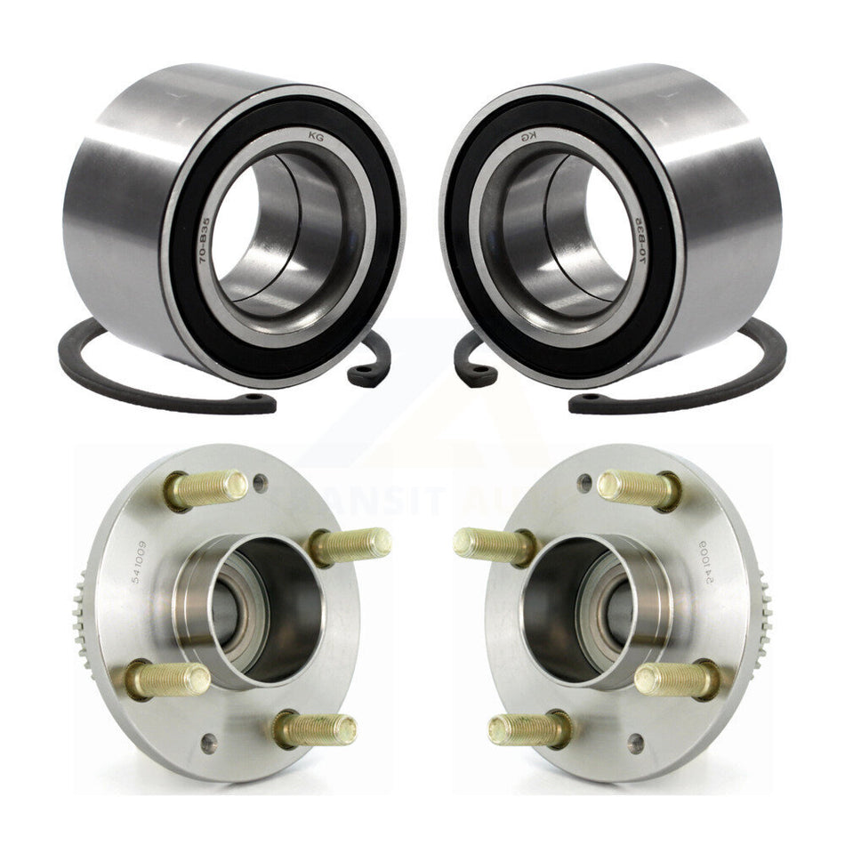 Front Rear Wheel Bearing And Hub Assembly Kit For Chevrolet Aveo Spark Aveo5 Pontiac G3 Suzuki Wave Swift+ K70-101701