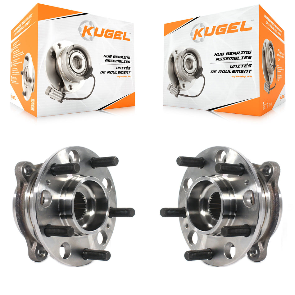 Front Wheel Bearing And Hub Assembly Pair For Hyundai Santa Fe Sport Kia Sorento XL K70-101714