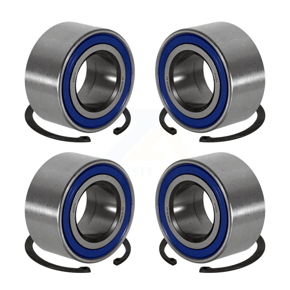 Front Rear Wheel Bearing Kit For Audi A4 Quattro 80 90 A8 K70-101720