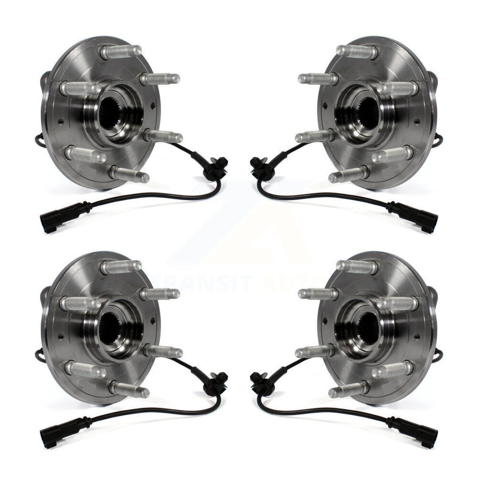Front Rear Wheel Bearing & Hub Assembly Kit For 2017-2019 Cadillac XTS With 6 Lug Wheels K70-101736