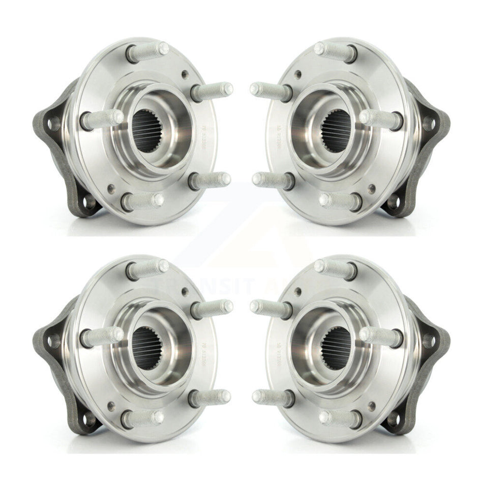 Front Rear Wheel Bearing & Hub Assembly Kit For Hyundai Kia Sorento Santa Fe Sport Veracruz AWD K70-101738