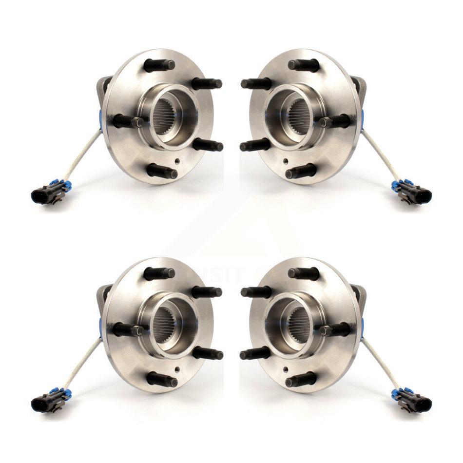 Front Rear Wheel Bearing & Hub Assembly Kit For Buick Rendezvous Chevrolet Pontiac Venture Montana Aztek Uplander Oldsmobile Silhouette Terraza K70-101751