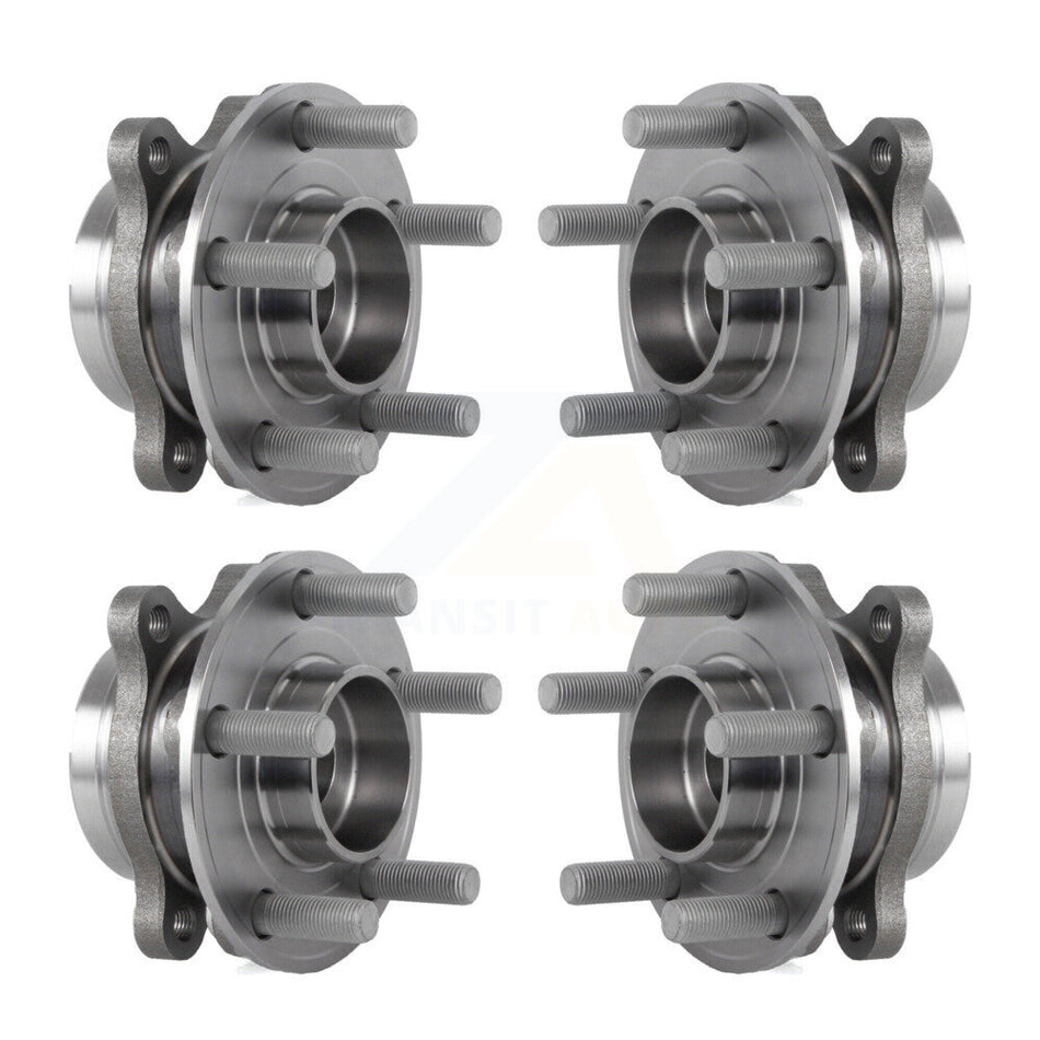 Front Rear Wheel Bearing & Hub Assembly Kit For Ford Edge Lincoln MKX Continental Nautilus AWD K70-101752