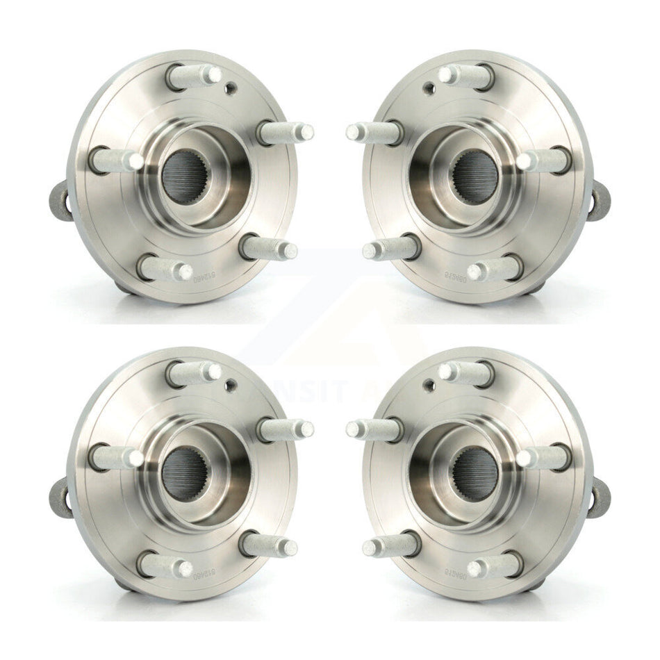 Front Rear Wheel Bearing & Hub Assembly Kit For Ford Explorer Police Interceptor Utility K70-101755