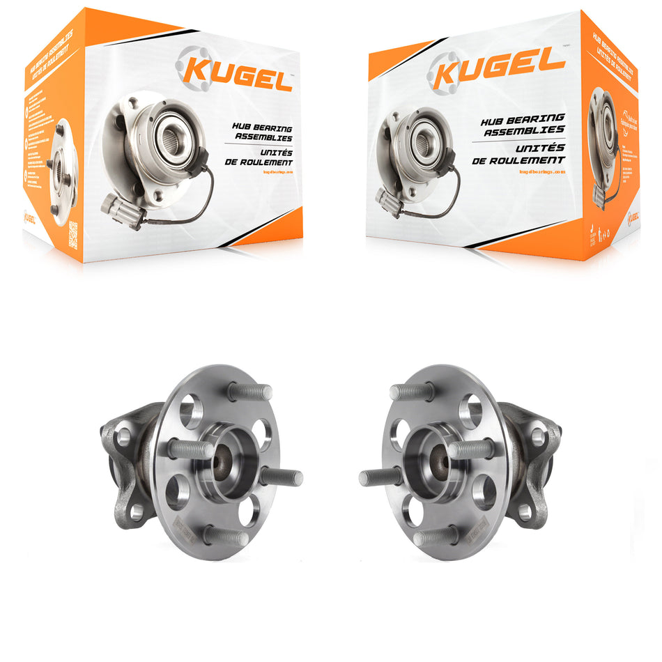 Rear Wheel Bearing And Hub Assembly Pair For Toyota Yaris K70-101762