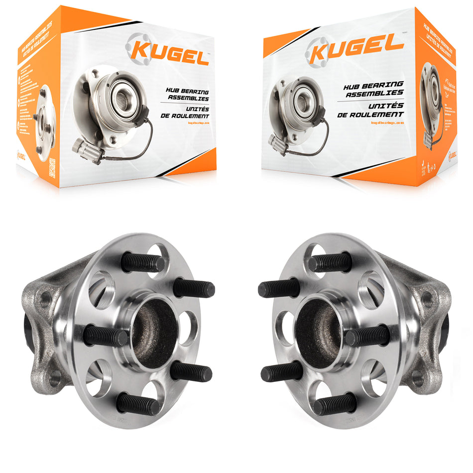 Rear Wheel Bearing And Hub Assembly Pair For Toyota Corolla Prius Prime Lexus CT200h K70-101789