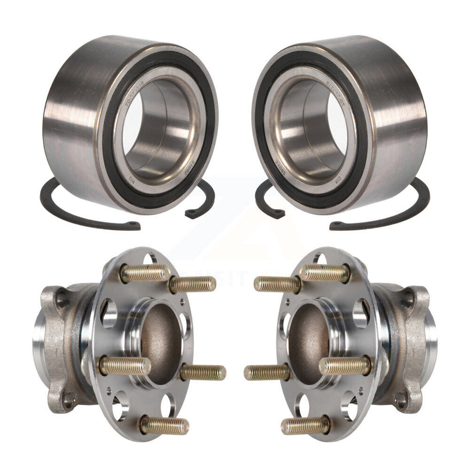 Front Rear Wheel Bearing And Hub Assembly Kit For Honda Accord K70-101793