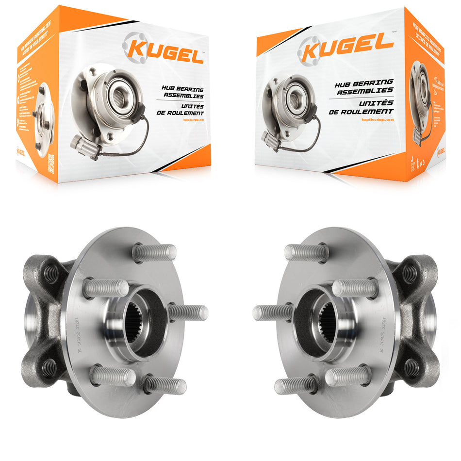 Front Wheel Bearing And Hub Assembly Pair For Toyota Corolla Prius Prime AWD-e K70-101812