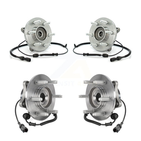 Front Rear Wheel Bearing & Hub Assembly Kit For Ford Expedition Lincoln Navigator K70-101853