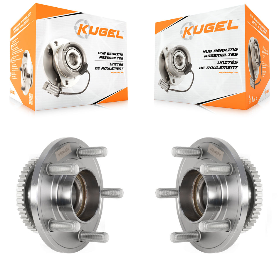 Front Wheel Bearing And Hub Assembly Pair For Ford Mustang K70-101872