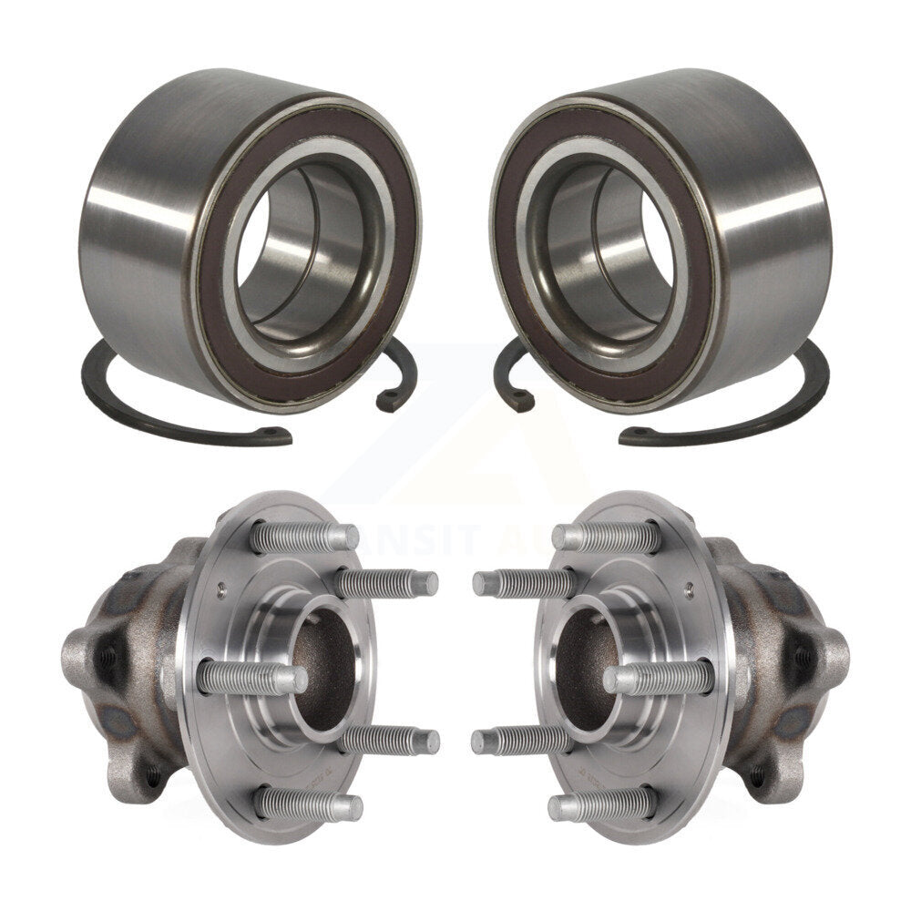 Front Rear Wheel Bearing And Hub Assembly Kit For Buick Encore Chevrolet Trax Sonic K70-101904