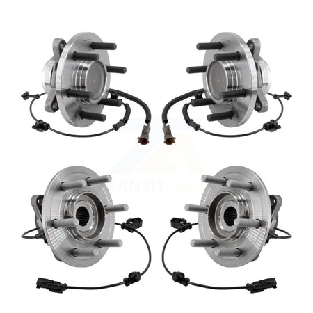Front Rear Wheel Bearing & Hub Assembly Kit For Ford Expedition Lincoln Navigator RWD K70-101919