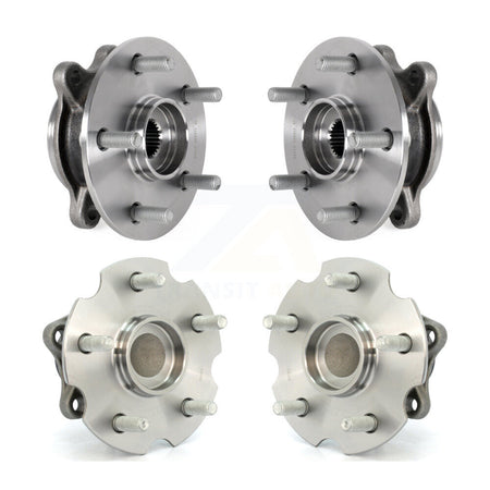 Front Rear Wheel Bearing & Hub Assembly Kit For 2019-2020 Toyota RAV4 FWD with GAS engine K70-101922