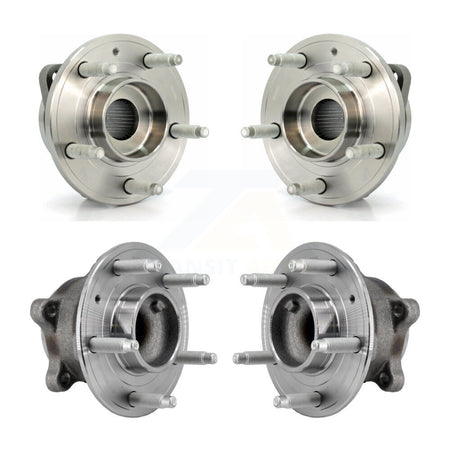 Front Rear Wheel Bearing & Hub Assembly Kit For Buick Verano Chevrolet Volt Cascada K70-101932
