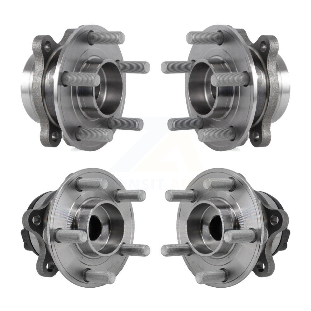 Front Rear Wheel Bearing Hub Assembly Kit For Ford Edge Lincoln Nautilus MKX Continental K70-101940