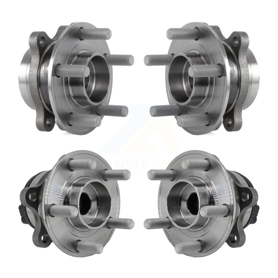 Front Rear Wheel Bearing Hub Assembly Kit For Ford Edge Lincoln Nautilus MKX Continental K70-101940