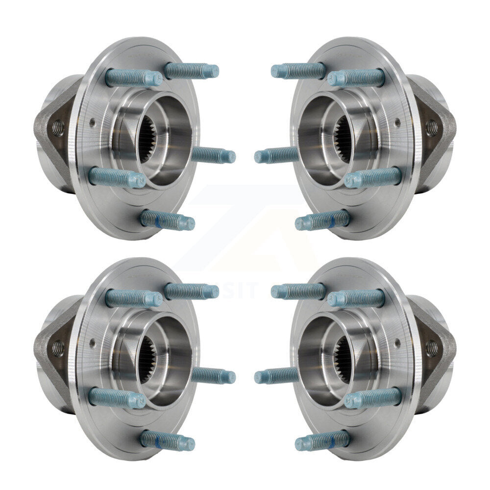 Front Rear Wheel Bearing & Hub Assembly Kit For Chevrolet Equinox GMC Terrain 4WD K70-101941