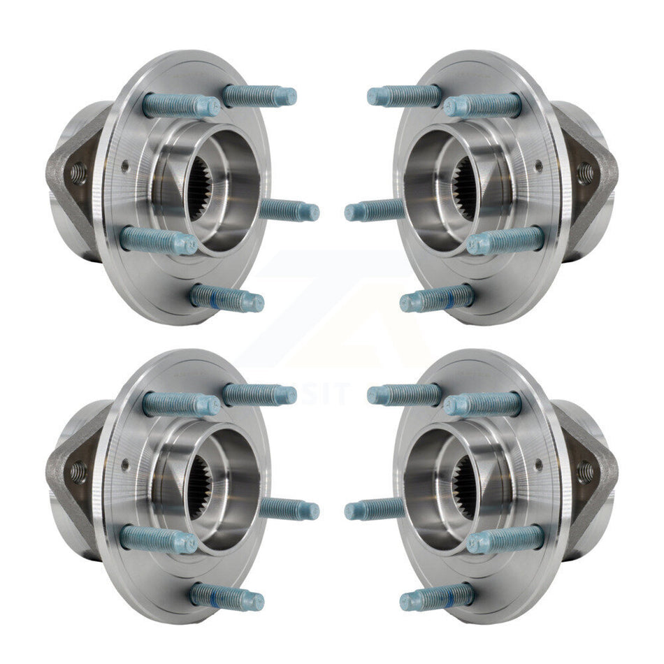 Front Rear Wheel Bearing & Hub Assembly Kit For Chevrolet Equinox GMC Terrain 4WD K70-101941