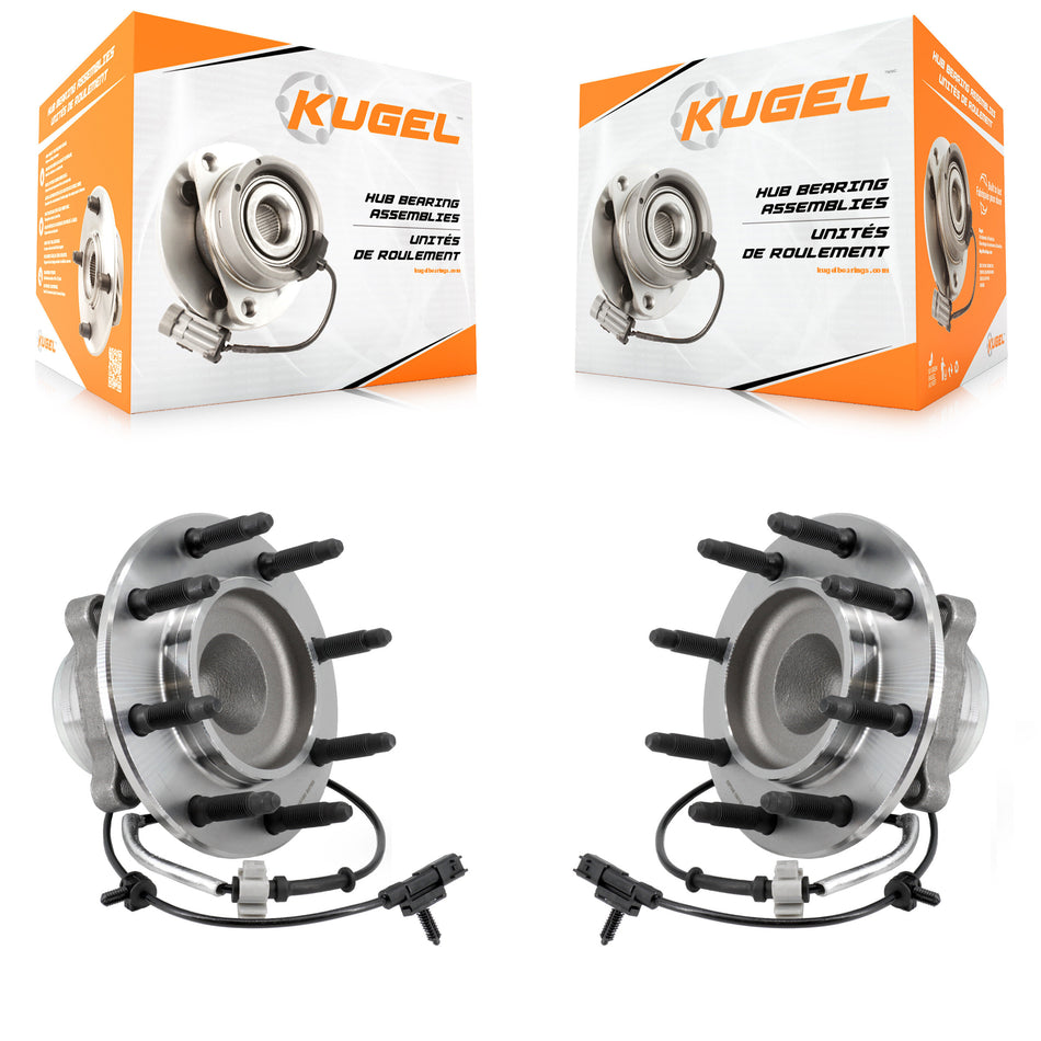 Front Wheel Bearing And Hub Assembly Pair For GMC Chevrolet Savana 2500 Express 3500 4500 K70-101954