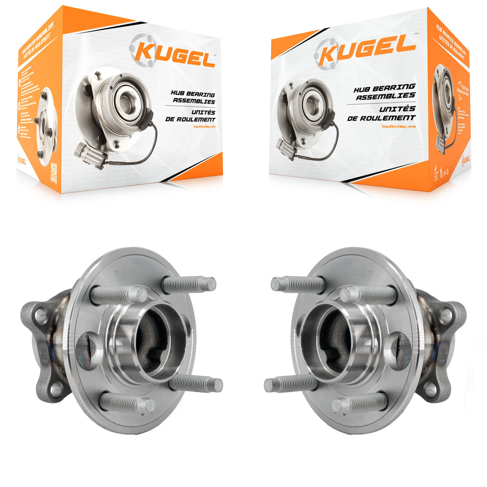 Rear Wheel Bearing And Hub Assembly Pair For 2016-2022 Chevrolet Spark K70-101971