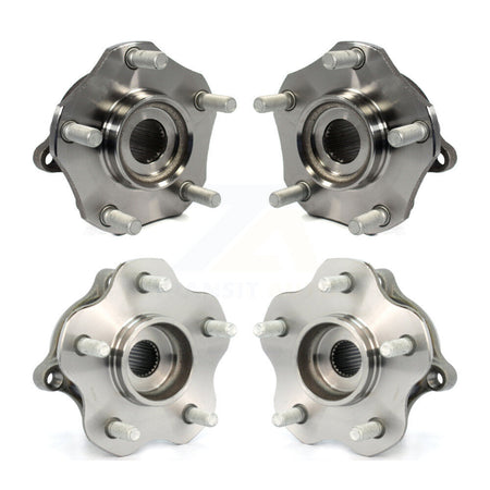 Front Rear Wheel Bearing & Hub Assembly Kit For Nissan Rogue Vehicles Manufactured In USA K70-101998