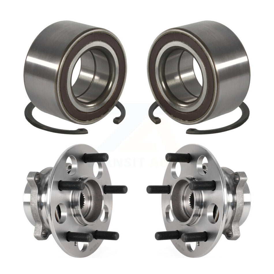Front Rear Wheel Bearing And Hub Assembly Kit For 2017-2023 Honda CR-V AWD K70-102003