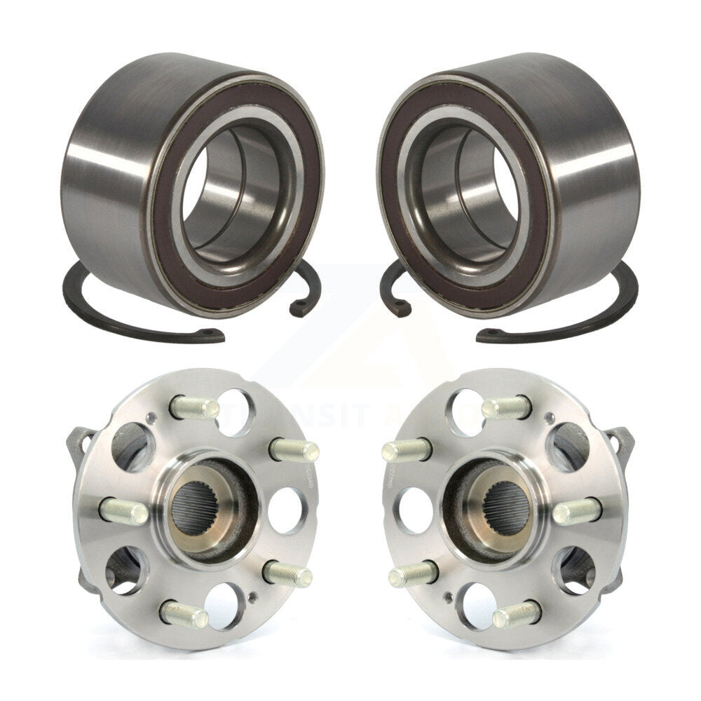 Front Rear Wheel Bearing And Hub Assembly Kit For Honda CR-V Acura RDX K70-102005