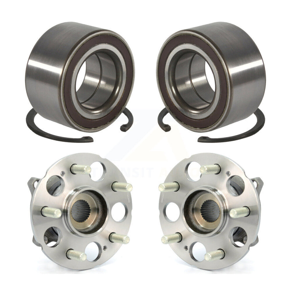 Front Rear Wheel Bearing And Hub Assembly Kit For Honda CR-V Acura RDX K70-102005