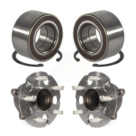 Front Rear Wheel Bearing And Hub Assembly Kit For Honda CR-V Acura RDX FWD K70-102006