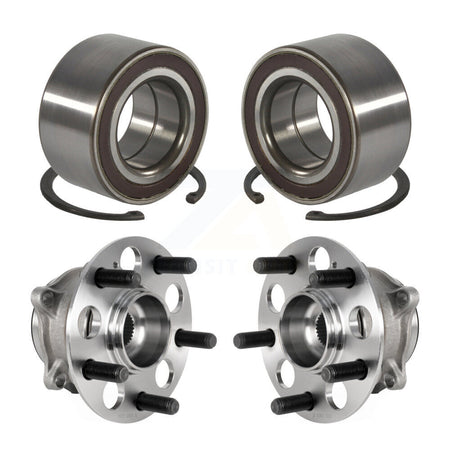 Front Rear Wheel Bearing And Hub Assembly Kit For Honda Pilot Acura MDX Passport K70-102010