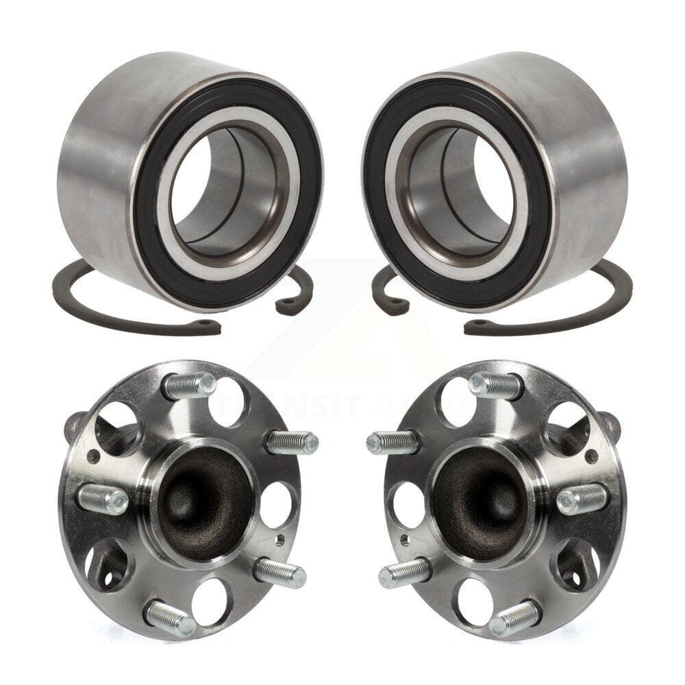 Front Rear Wheel Bearing And Hub Assembly Kit For Honda Civic Acura ILX K70-102011