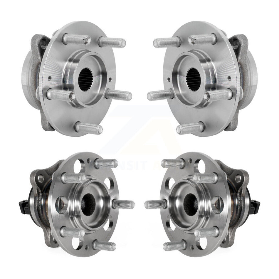 Front Rear Wheel Bearing & Hub Assembly Kit For 2018-2022 Hyundai Kona FWD K70-102020