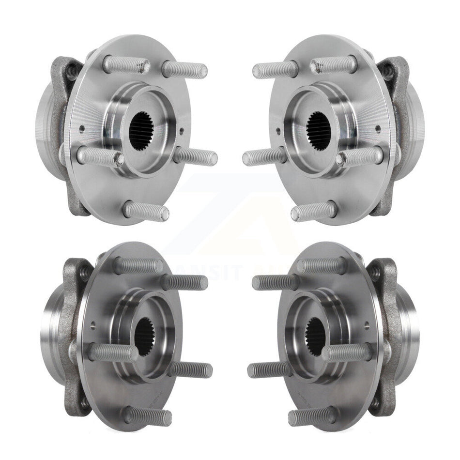 Front Rear Wheel Bearing & Hub Assembly Kit For Hyundai Kona Kia Seltos AWD K70-102021
