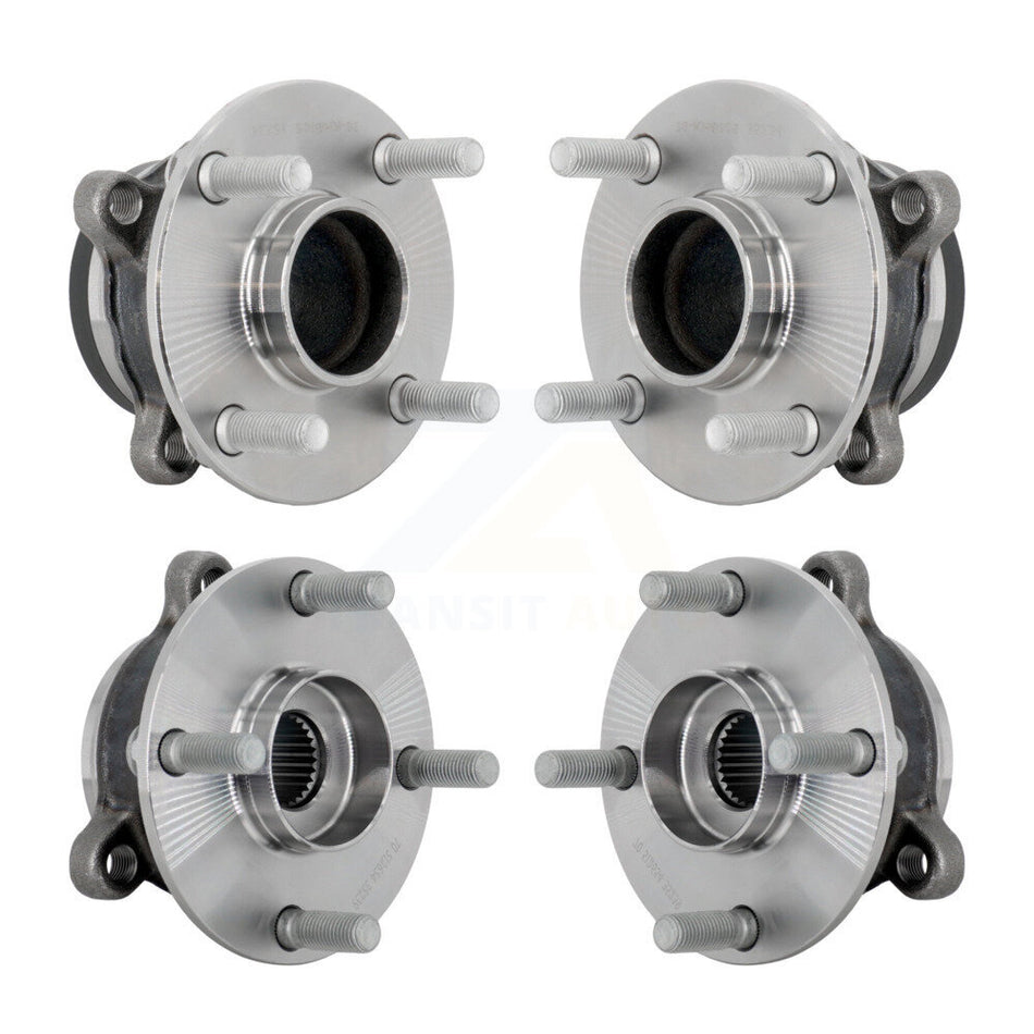 Front Rear Wheel Bearing & Hub Assembly Kit For 2016-2022 Mazda MX-5 Miata K70-102032