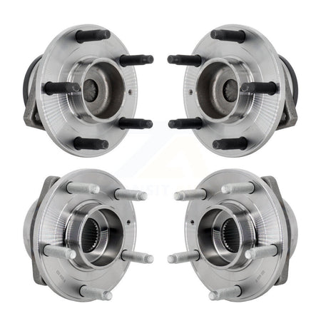 Front Rear Wheel Bearing & Hub Assembly Kit For 2014-2019 Chevrolet Corvette K70-102033