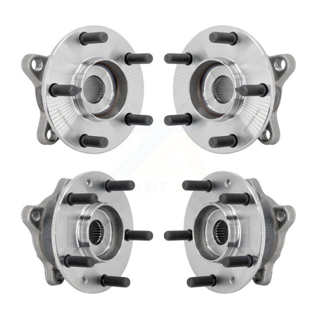Front Rear Wheel Bearing & Hub Assembly Kit For Mazda CX-30 3 AWD K70-102035