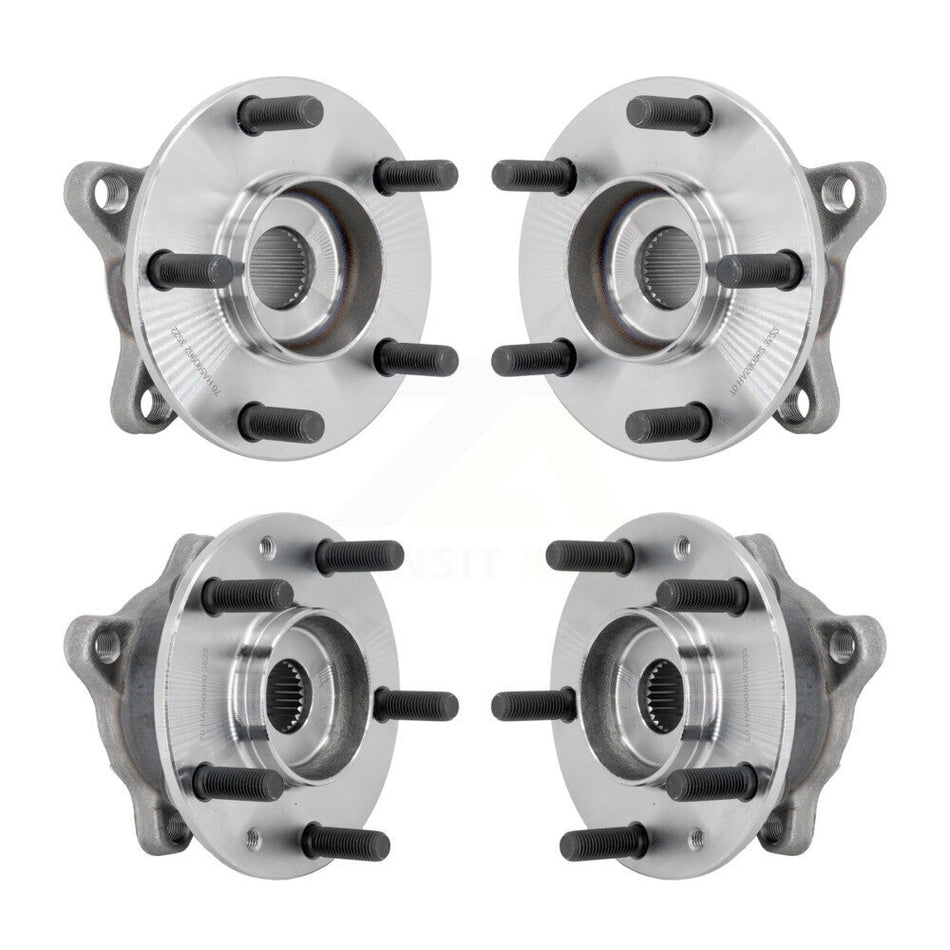 Front Rear Wheel Bearing & Hub Assembly Kit For Mazda CX-30 3 AWD K70-102035