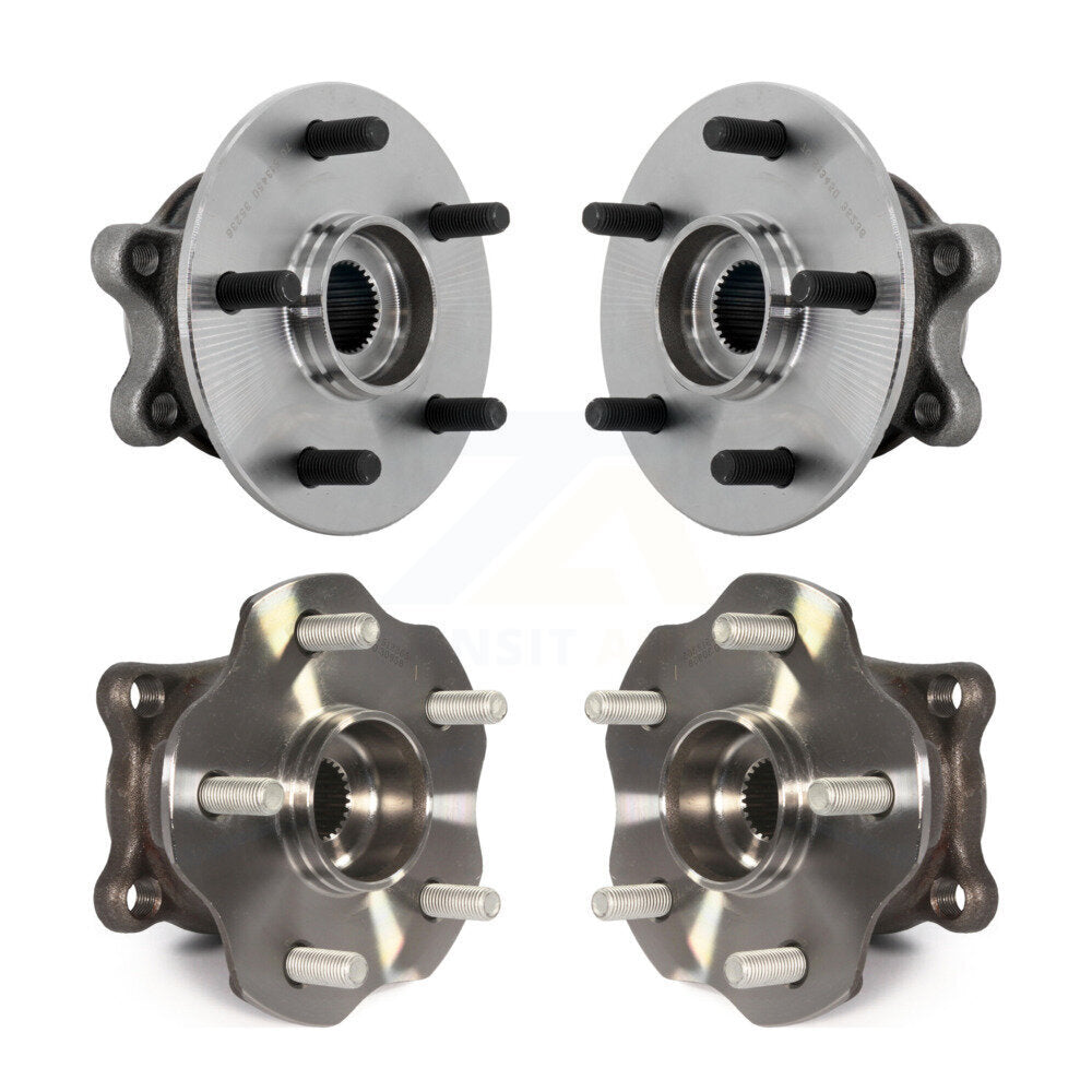 Front Rear Wheel Bearing & Hub Assembly Kit For Toyota Highlander Sienna AWD K70-102039
