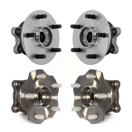 Front Rear Wheel Bearing & Hub Assembly Kit For Toyota Highlander Sienna AWD K70-102039