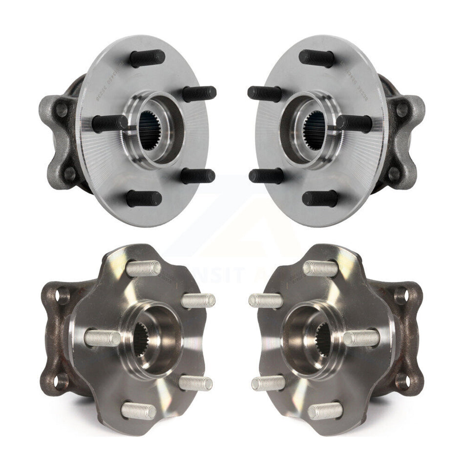 Front Rear Wheel Bearing & Hub Assembly Kit For Toyota Highlander Sienna AWD K70-102039