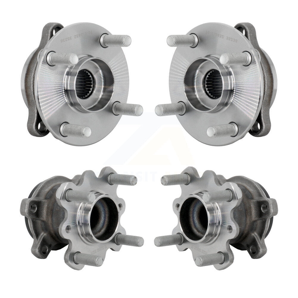 Front Rear Wheel Bearing & Hub Assembly Kit For Toyota Yaris iA Scion K70-102041